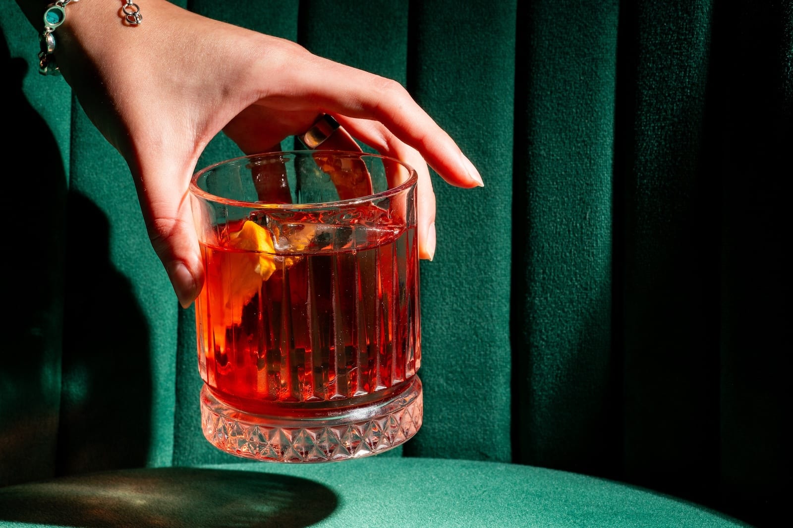 An old fashioned being served at one of the best Wausau restaurants.